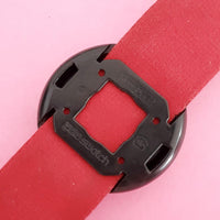 Vintage Pop Swatch Red Velvet PWB160 Watch for Women | 90s Pop Swatch