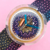 Vintage Pop Swatch Veruschka PWZ103 Watch for Women | Cool Pop Swatch