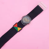 Vintage Pop Swatch Coffee PMB110 Watch for Women | Cool 90s Swatch