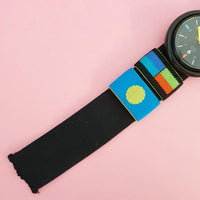 Vintage Pop Swatch Wristpad PWBB129 Watch for Women | 80s Pop Swatch