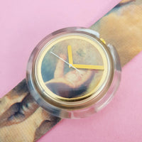 Vintage Pop Swatch PUTTI PWK168 Watch for Women | Elegant 90s Pop Swatch
