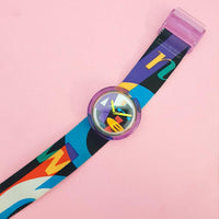 Vintage Pop Swatch Letterhead PWK141 Watch for Women | Cool 90s Swatch