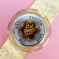 Vintage Pop Swatch GUINEVERE PWK169 Watch for Women | Elegant Pop Swatch