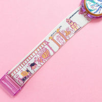 Vintage Pop Swatch COCONUT PWK158 Watch for Women | Tropical Pop Swatch