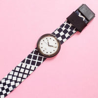 Vintage Pop Swatch SQUARES PWK167 Watch for Women | Cool 90s Pop Swatch