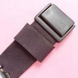 Vintage Pop Swatch JET BLACK PWBB101 Watch for Women | Classic Pop Swatch