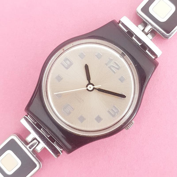 Vintage Swatch Lady CHESSBOARD LB160G Watch for Women | Small Swatch