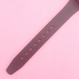 Vintage Swatch Lady BLACK MAGIC LB119 Watch for Women | RARE 80s Swatch