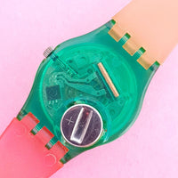 Vintage Swatch Lady LIQUID SKY LG104 Watch for Women | 80s Swatch