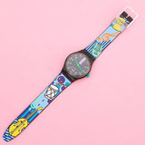 Vintage Swatch JESS RUSH SSB100 Ladies Watch | 90s Stop Swatch