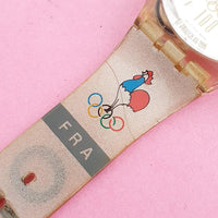 Vintage Swatch ATLANTA GZ150 Ladies Watch | 90s Olympic Team Swatch