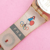 Vintage Swatch ATLANTA GZ150 Ladies Watch | 90s Olympic Team Swatch