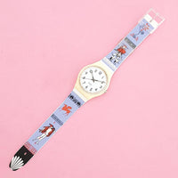Vintage Swatch JUST WHITE SOFT GW151O Ladies Watch | Classic Swatch Gent