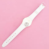 Vintage Swatch JUST WHITE SOFT GW151O Ladies Watch | Classic Swatch Gent
