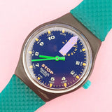 Vintage Swatch JESS RUSH SSB100 Watch for Women | 90s Colorful Swatch