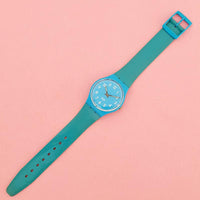 Vintage Swatch RISE UP GS138 Watch for Women | Baby Blue Swatch