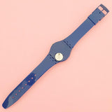 Vintage Swatch STRIPED UP-WIND GN230I Watch for Women | Fun 90s Wristwatch