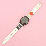 Vintage Swatch BLACK SUIT GB247 Watch for Women | Rare Swatch Gent