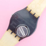 Vintage Swatch BLACK SUIT GB247 Watch for Women | Rare Swatch Gent