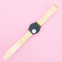 Vintage Swatch BLACK SUIT GB247 Watch for Women | Rare Swatch Gent