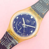 Vintage Swatch IT'S COMING GN712 Watch for Women | '99 Year Calendar Swatch