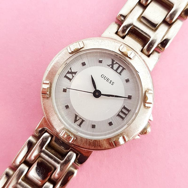 Vintage Modern Guess Watch for Women | Silver-tone Guess Watch