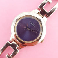 Vintage Blue-dial Guess Women's Watch | Silver-tone Guess Watch