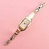 Vintage Rectangular Guess Women's Watch | Silver-tone Guess Watch