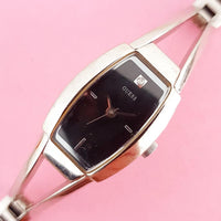 Vintage Black-dial Modern Guess Women's Watch | Silver-tone Guess Watch