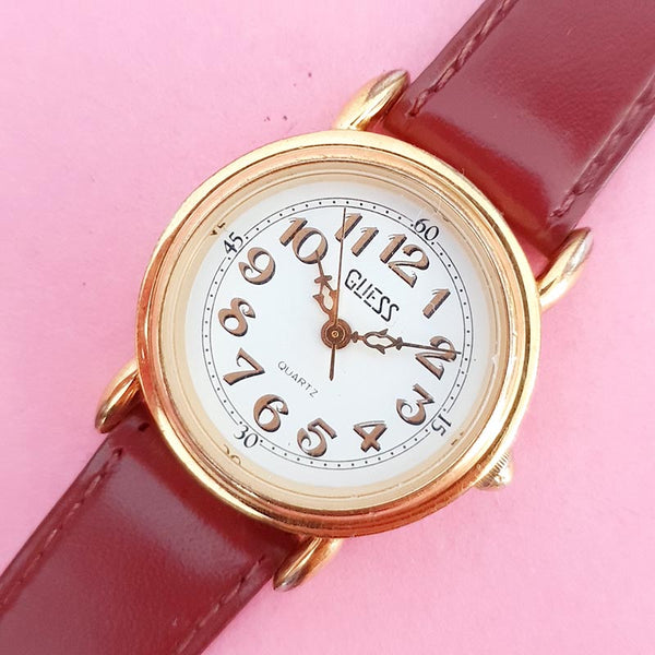 Vintage Elegant Guess Women's Watch | Gold-tone Guess Watch
