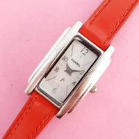 Vintage Modern Fossil Women's Watch | Silver-tone Fossil Watch