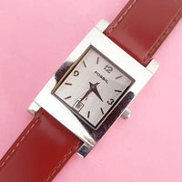 Vintage Square Fossil Women's Watch | Silver-tone Fossil Watch