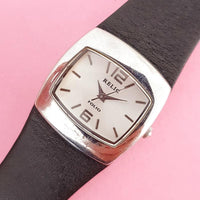 Vintage Retro Rectangular Relic Women's Watch | Silver-tone Fossil Watch