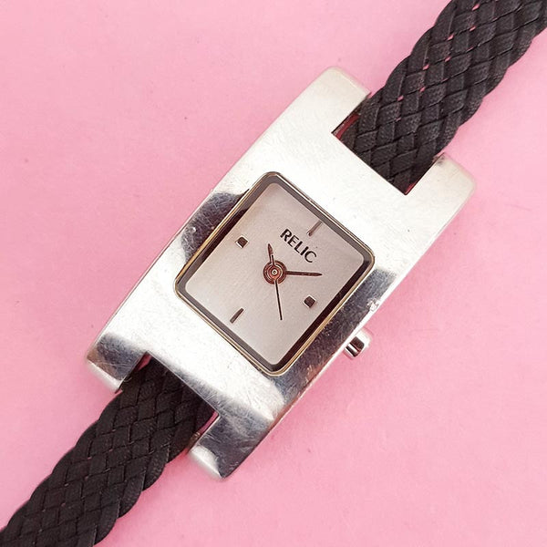 Vintage Small Relic Women's Watch | Silver-tone Fossil Watch