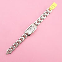 Vintage Small Elegant Fossil Women's Watch | Silver-tone Fossil Watch