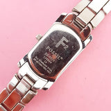 Vintage Small Elegant Fossil Women's Watch | Silver-tone Fossil Watch