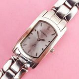 Vintage Small Elegant F2 Fossil Women's Watch | Silver-tone Fossil Watch
