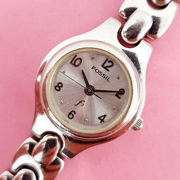 Vintage F2 Fossil Women's Watch | Silver-tone Fossil Watch