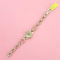 Vintage Green-dial Fossil Women's Watch | Silver-tone Fossil Watch