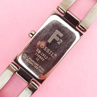 Vintage Minimalist Fossil Women's Watch | Silver-tone Fossil Watch