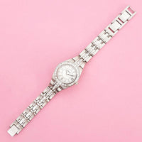 Vintage Luxurious White-dial Relic Women's Watch | Silver-tone Fossil Watch