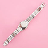 Vintage Luxurious White-dial Relic Women's Watch | Silver-tone Fossil Watch