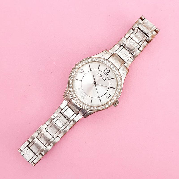 Vintage Modern Folio Women's Watch Silver-tone Fossil Watch