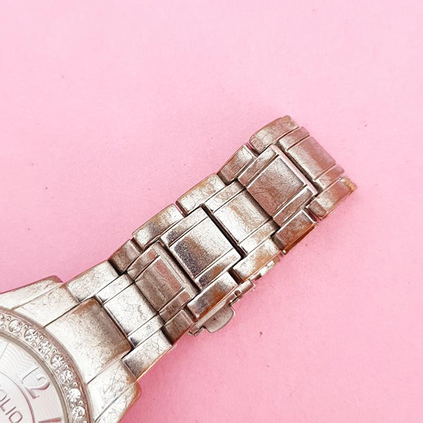 Folio Women's Rose Gold Tone Quartz Wrist Watch & 6 Bracelet Boxed Gift Set  for sale online | eBay
