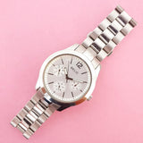 Vintage Chronograph Relic Women's Watch | Silver-tone Fossil Watch