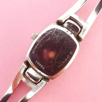 Vintage Small Fossil Women's Watch | Silver-tone Fossil Watch