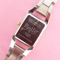 Vintage Rectangular Relic Women's Watch | Two-tone Fossil Watch