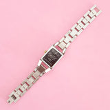 Vintage Rectangular Relic Women's Watch | Two-tone Fossil Watch