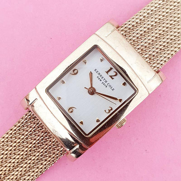 Pre-owned Gold-tone Kenneth Cole Women's Watch | Ladies Designer Watch