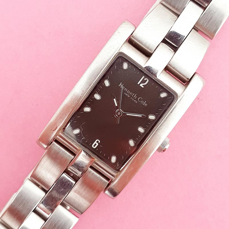 Pre owned Silver tone Kenneth Cole Women s Watch Luxury Quartz Watch Watches for Women Brands